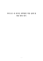 카이스트 내 외국인 유학생의 적응 실태 및 개선 방안 연구-1