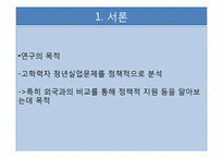 [청소년복지] 고학력자 청년실업문제에 대한 우리나라와 외국의 정책적 비교연구-4