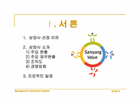 [MIS] 삼양사의 정보시스템-5
