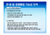 한,중,일 경제통합 가능성과 그에 따른 경제적 파급효과 예측-15