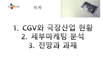 CGV 소비자분석 마케팅사례-2