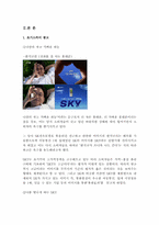 스카이 SKY 핸드폰 광고 변천사-3