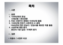1940년대 시인 서정주의 선택-2