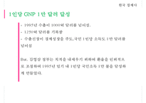 [한국경제] OECD 가입과 단기 외화차입의 자유화, GNP 1만 달러 달성-4