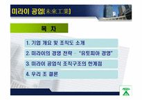 [조직행동론] 미라이 공업과 대우 그룹 비-기업 성공, 실패사례에서 배우는 조직문화-5