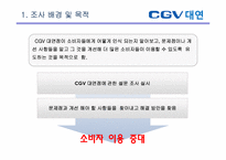 [소비자행동론] CGV 대연점 만족도 설문 조사 보고서-4
