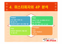 [마케팅원론] 미스터피자 마케팅 전략-9