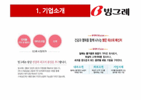 [마케팅원론] 빙그레의 마케팅 전략 분석(SWOT, STP, 7P)-4