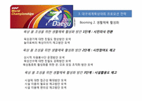 [스포츠경영] 대구 세계 육상 대회 프로모션 전략-19