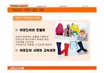 [마케팅원론] `라푸마` 아웃도어 시장에서의 브랜드 활성화 마케팅 전략-3
