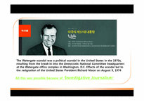 [언론 저널리즘] 밥 우드워드(Bob Woodward), 칼 번스타인(Carl Bernstein) 워터게이트 폭로-2
