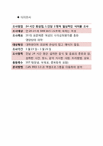 [식품영양학] 24시간 회상법을 통한 식이조사 및 평가-영양판정 및 실험-3