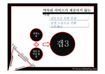 [서비스마케팅] 서비스 삼각형을 토대로 서비스 종업원의 역할 사례 분석-13
