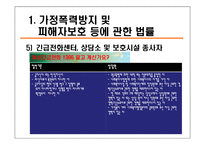 [사회복지법제론] 가정폭력방지 및 피해자보호등에 관한 법률-12