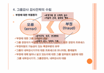[회계감사] 그룹감사에 대한 감사전략수립-14
