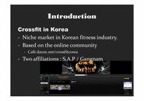 [마케팅] 크로스핏(Crossfit) 트레이닝 홍보전략(영문)-5