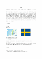 [유럽문화의 이해] 스웨덴의 개괄과 정치, 사회, 경제, 문화-1
