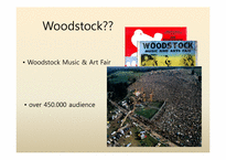 [미국문화] 우드스탁 페스티발(The Woodstock Festival)(영문)-2