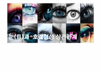 [생활심리] 눈과 호감형성 상관관계-1