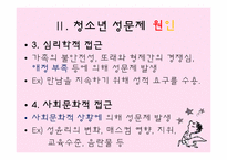 [청소년 지도학] 청소년 성문제의 실태와 예방 방안-8