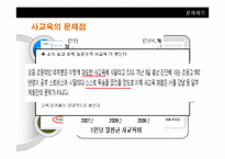[한국사회 교육] 공교육 내실화와 사교육비 절감-6