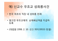 [법여성학] 노동법과 인권선언(직장 내 성희롱을 중심으로)-16