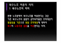 [노사관계론] 복수노조 허용과 교섭창구 단일화-3