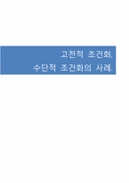 [소비자행동] 고전적 조건화, 수단적 조건화의 사례-1