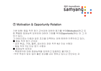 [인적자원관리] 삼양의 경력개발(CDP)-12