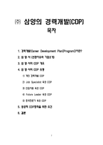 [인적자원관리] 삼양의 경력개발(CDP)-2