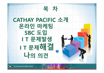 항공사 CATHAY PACIFIC 케세이 퍼시픽 온라인마케팅-3