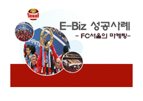 E-Biz 성공사례 -FC서울의 마케팅-1