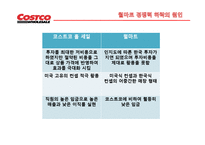 코스트코홀 세일과 월마트로 본 경쟁력 사례조사-12