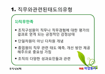 [조직심리학] 조직에 대한 태도와 행동-4