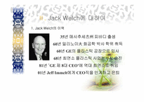 GE의 의사결정시스템- GE와 잭웰치 및 주요전략-9