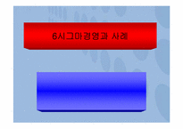 [6시그마] 6시그마경영과 사례-1