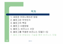 [인터넷비즈니스] 블로그와 웹비즈니스모델-15