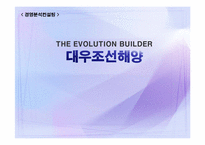 대우조선해양 재무제표 분석-1