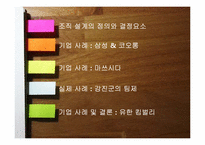 [경영학] 효과적인 조직설계 사례-2