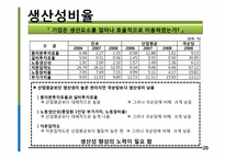 진로 경영분석, 재무제표 분석-20