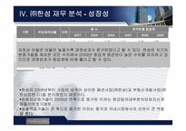 [재무제표 분석](주)한섬 재무분석-13