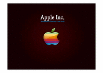 [경영전략] 애플 Apple Inc. 사례분석-1