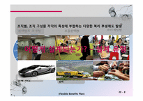 조직구성원의 사기진작을 위한 획기적인 동기부여 방안 -선택형 복리후생제도-8