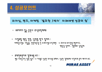 [금융기관론] 미래에셋 성공적 금융기관 경영사례-12