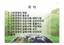 그린경영의 성공사례, 실패사례-2