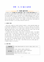 [초등 국어과 교수,학습 지도안] 5. 더 알고 싶어요-3