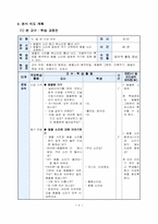 [초등학교 즐거운 생활과 교수,학습 지도안] 4. 숲 속 나라 잔치-9