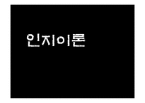 인지이론 레포트-1