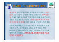 [스포츠경영학] 배구와 미디어를 통해 본 스폰서쉽 마케팅-5