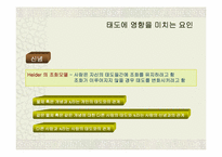 [소비자행동] 태도와 관광소비자 행동-4